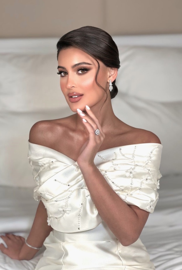 من تسريحات العرايس من مصففة الشعر هديل سعد