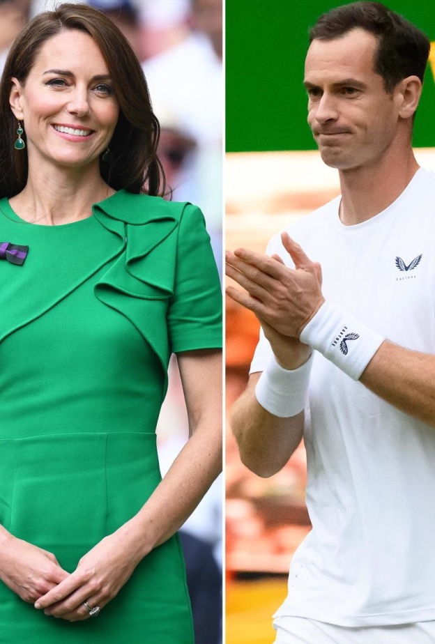 كيت ميدلتون توجه رسالة شخصية إلى آندي موراي 