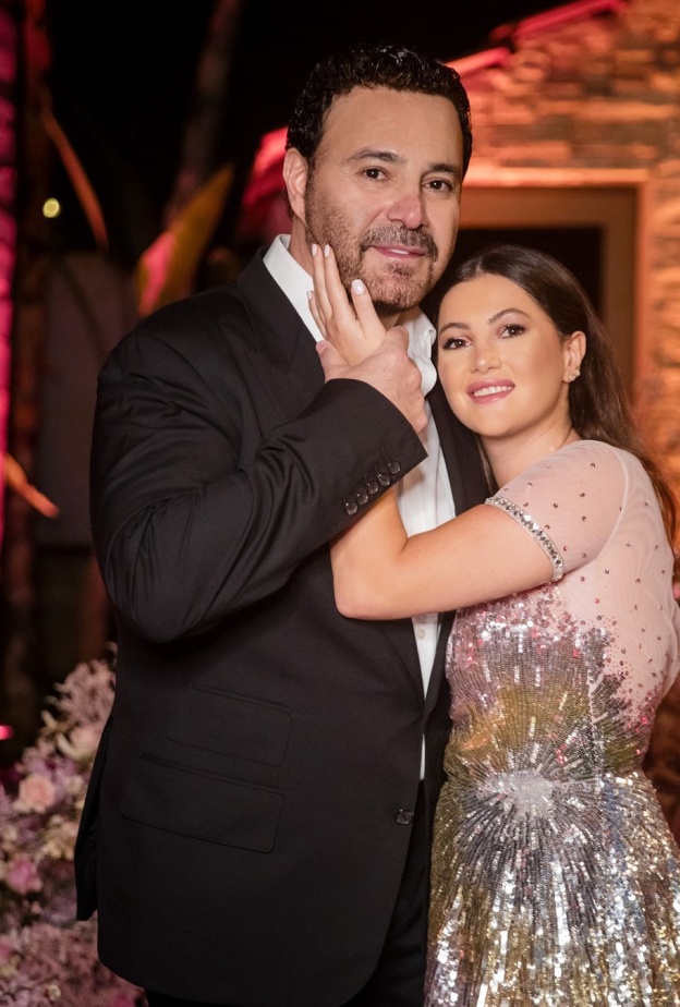 عاصي الحلاني احتفل بخطوبة ابنته 