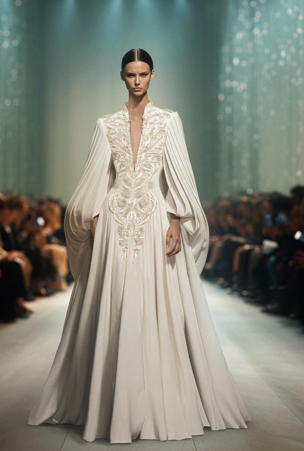 فستان زفاف من سعيد قبيسي