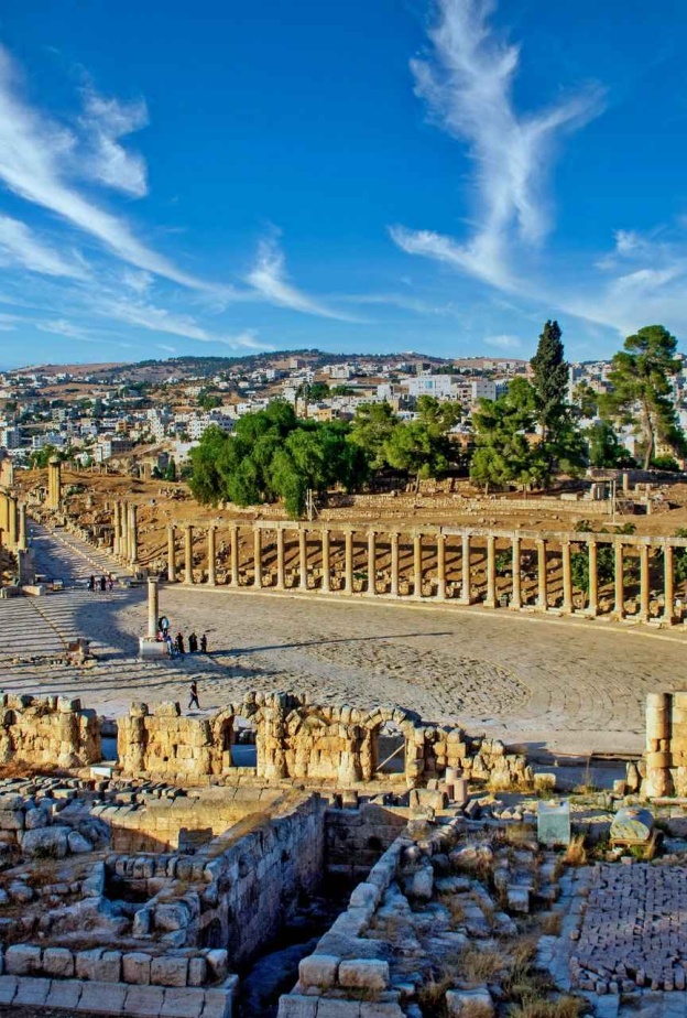 أهم المعالم التاريخية في مدينة جرش