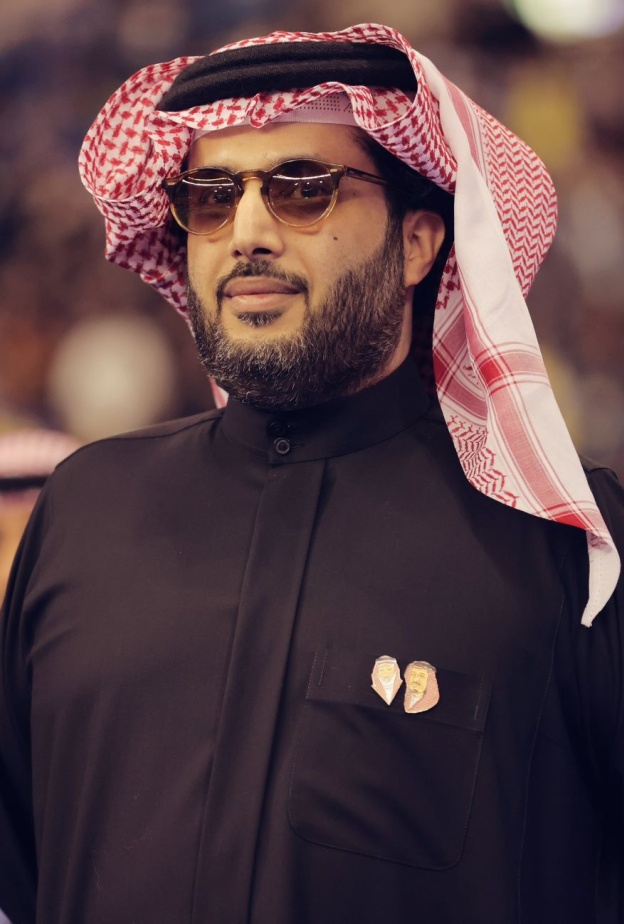تركي آل الشيخ الصورة من حساب Boxing Kingdom