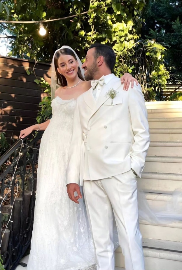 العروسان بريل بوزام وإرسين أرجي