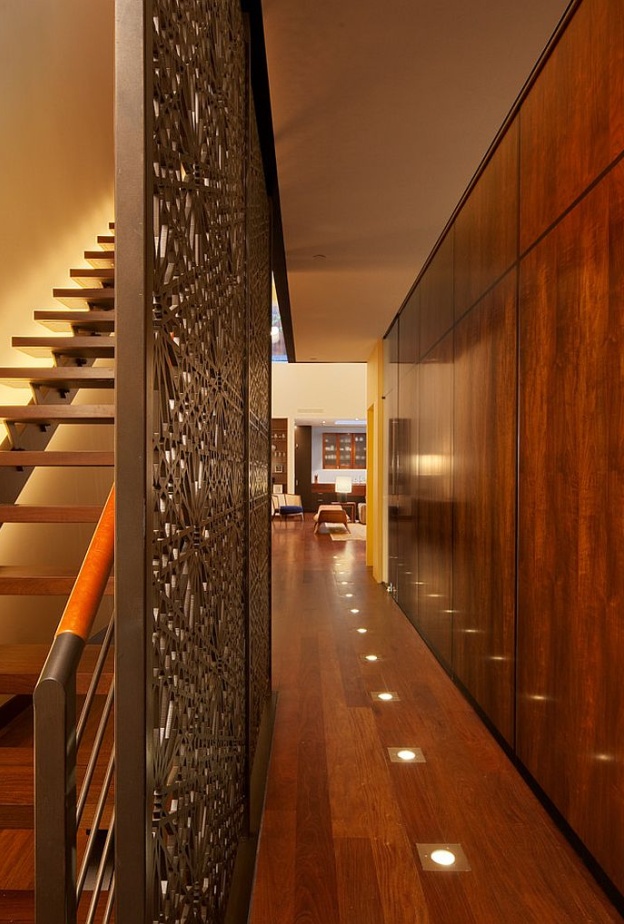 تصاميم إضاءة أرضيات المنزل