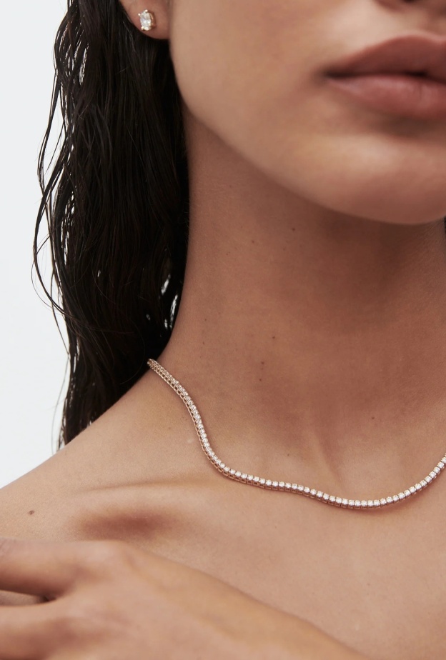 قلادة Tennis Necklace من Kate Kol