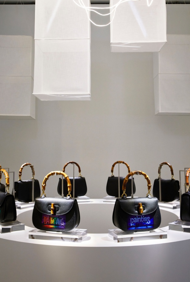 الاحتفال بمرور 60 عامًا على وجود غوتشي في اليابان" في معرض Gucci Ginza Gallery