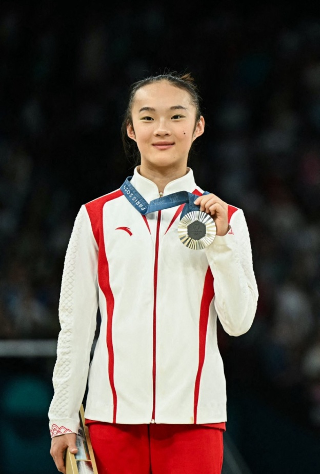 لاعبة الجمباز الصينية ياكين تشو 