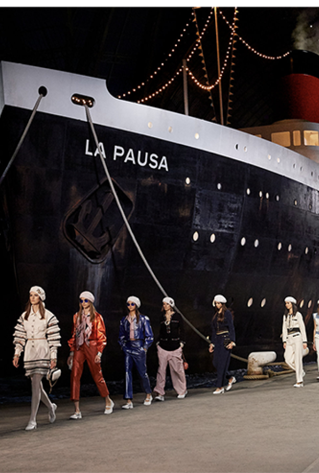 من عرض "كروز" ٢٠٢٤ من "شانيل" CHANEL، لوس أنجلوس