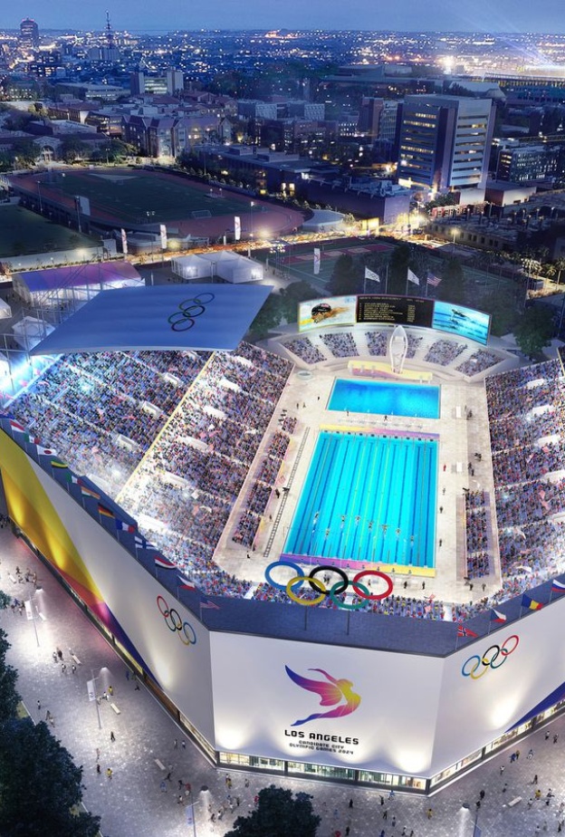 الشعلة الأولمبية من باريس إلى لوس أنجلوس