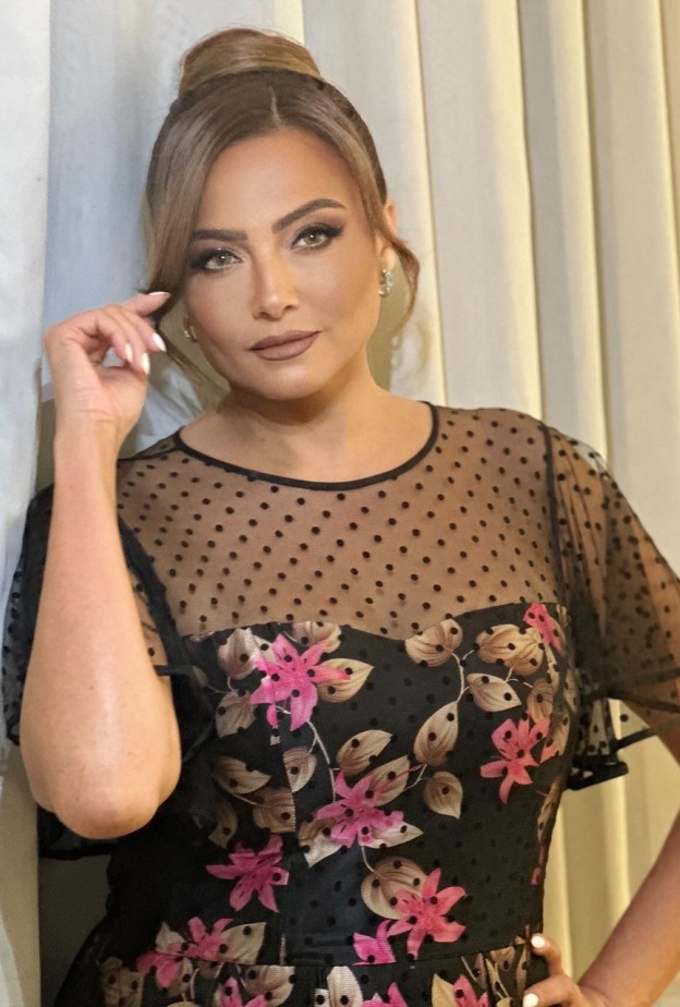 بشرى خلال لقائها مع الاعلامية إيمان الحصري