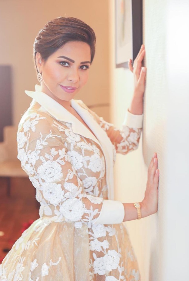 شيرين عبد الوهاب في جلسة تصوير سابقة