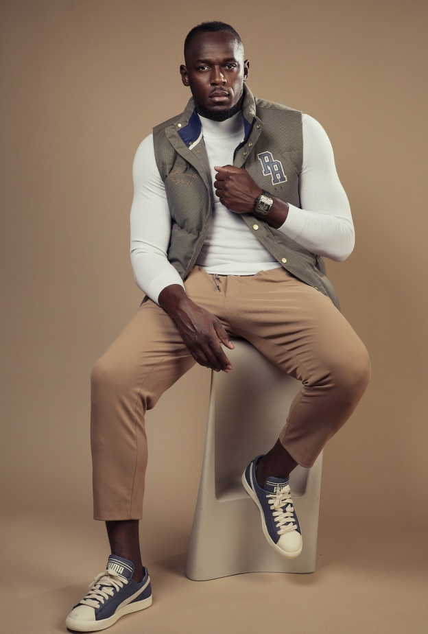 USAIN BOLT for HUBLOT by Stephanfe Feugere