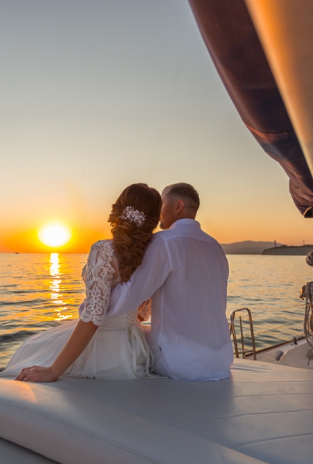 رحلة شهر العسل التي تركز على الطعام