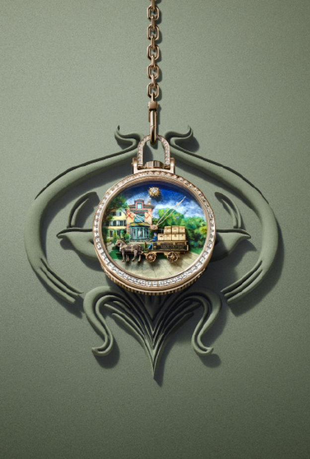 ساعة الجيب Escale à Asnières من لويس فويتون