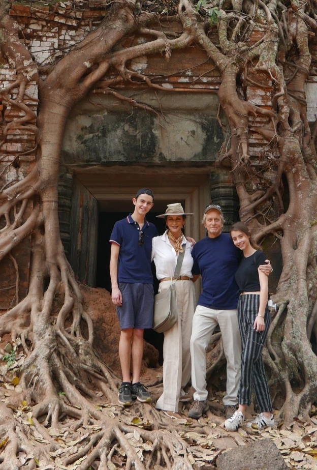 عائلة مايكل دوغلاس