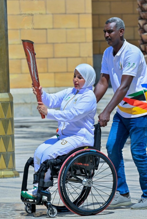 شعلة دورة الألعاب السعودية 2024 تصل محطتها الأخيرة في الرياض