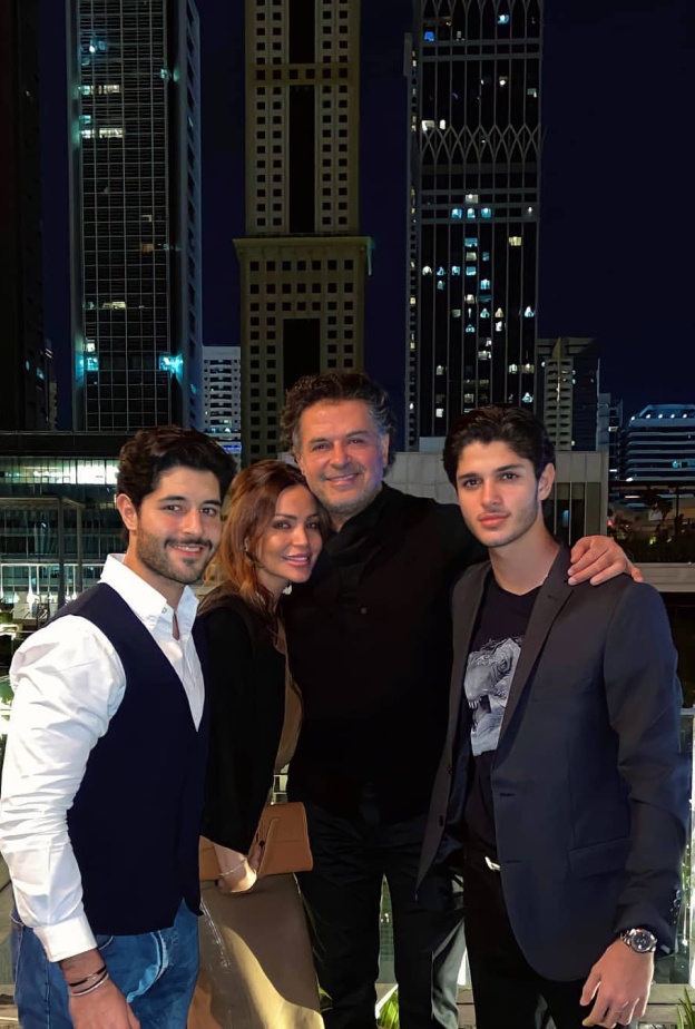 راغب علامة وأسرته