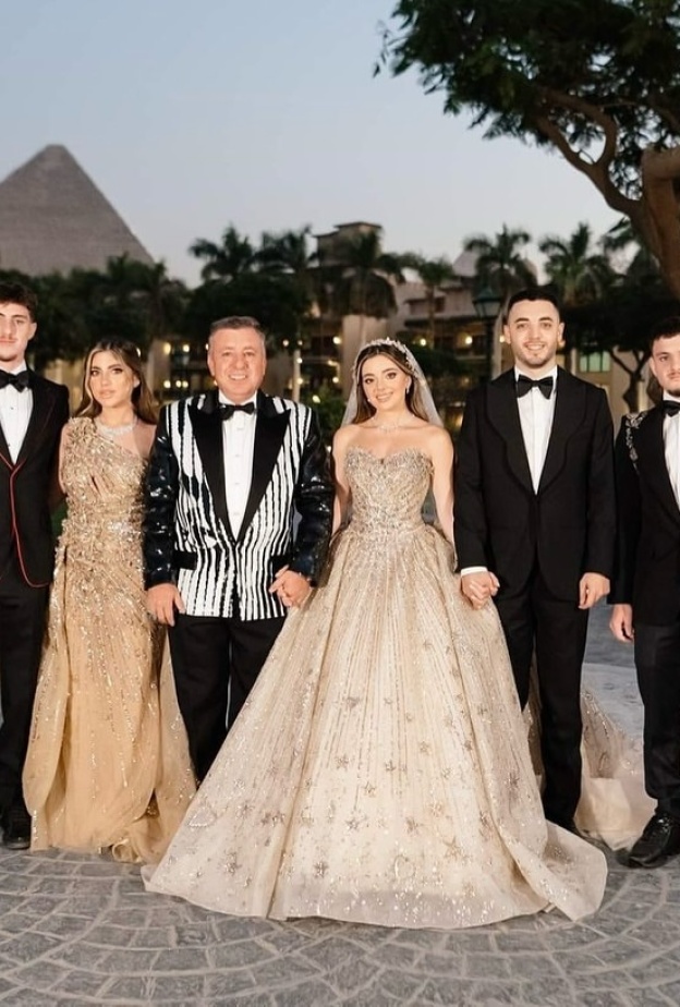 حفل زفاف ابنة رجل الأعمال باسل سماقية 