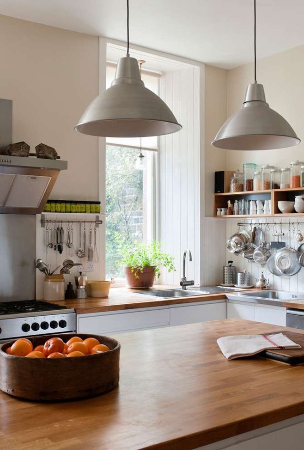 أسطح العمل ذات القطعة الواحدة block countertops