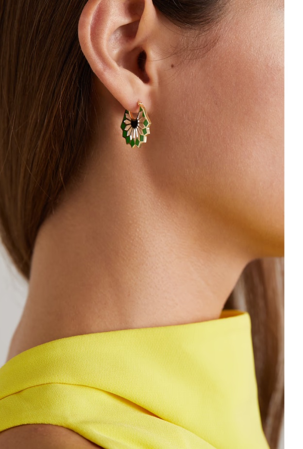 أقراط Mini Lady Sursock من لاتيلير ناوبار LAtelier Nawbar