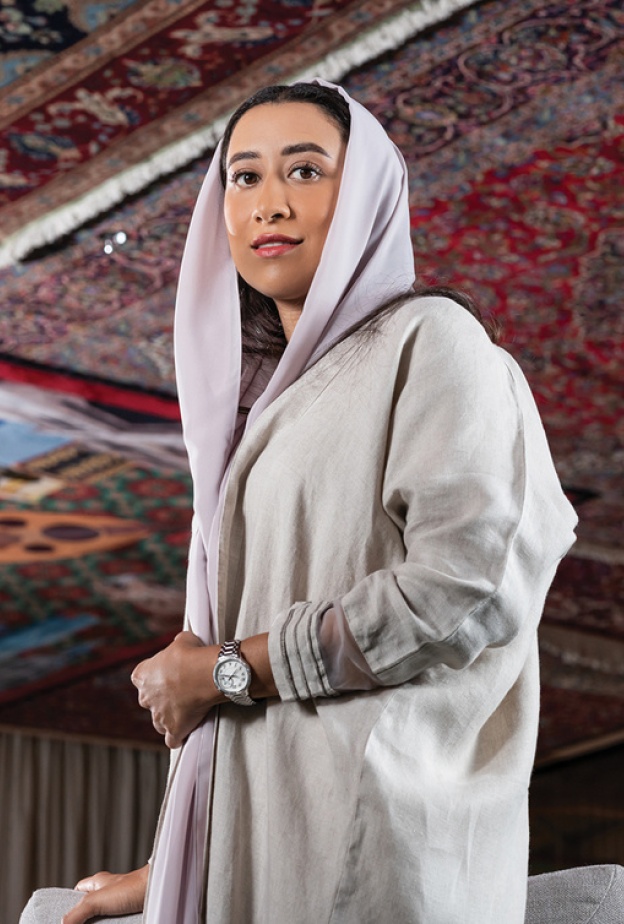 نورا الدبل الصورة خاصة بمرشدات دار Vacheron Constantin