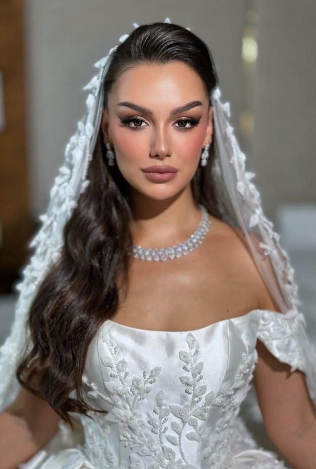 من مكياج العرايس من خبيرة التجميل هدايه عايدي