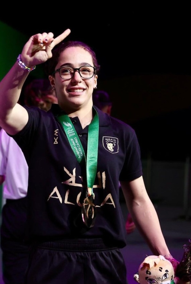 هتان السيف تحقق الذهب للمرة الثالثة في دورة الألعاب السعودية