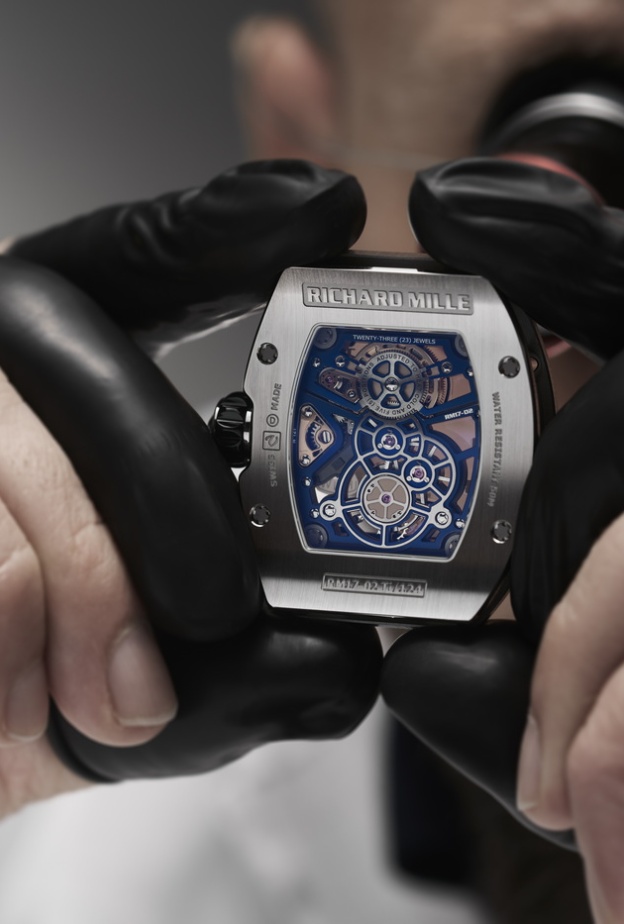 RM 17-02 TOURBILLON TITANIUM ساعة