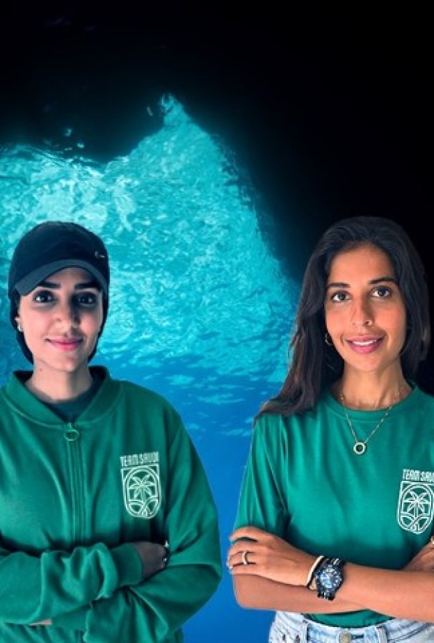 المنتخب السعودي يشارك في بطولة العالم للغوص الحر