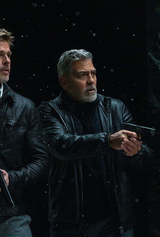  براد بيت وجورج كلوني