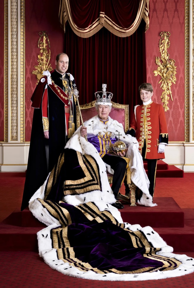 الملك تشارلز وولي العهد