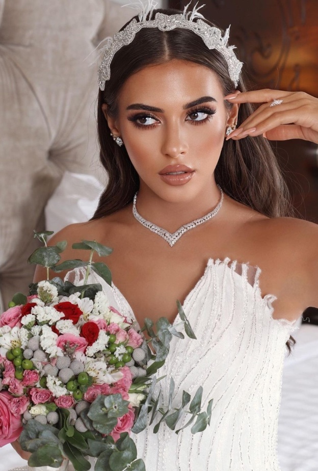 مكياج عروس من أخصائية التجميل ايثار عبدالله