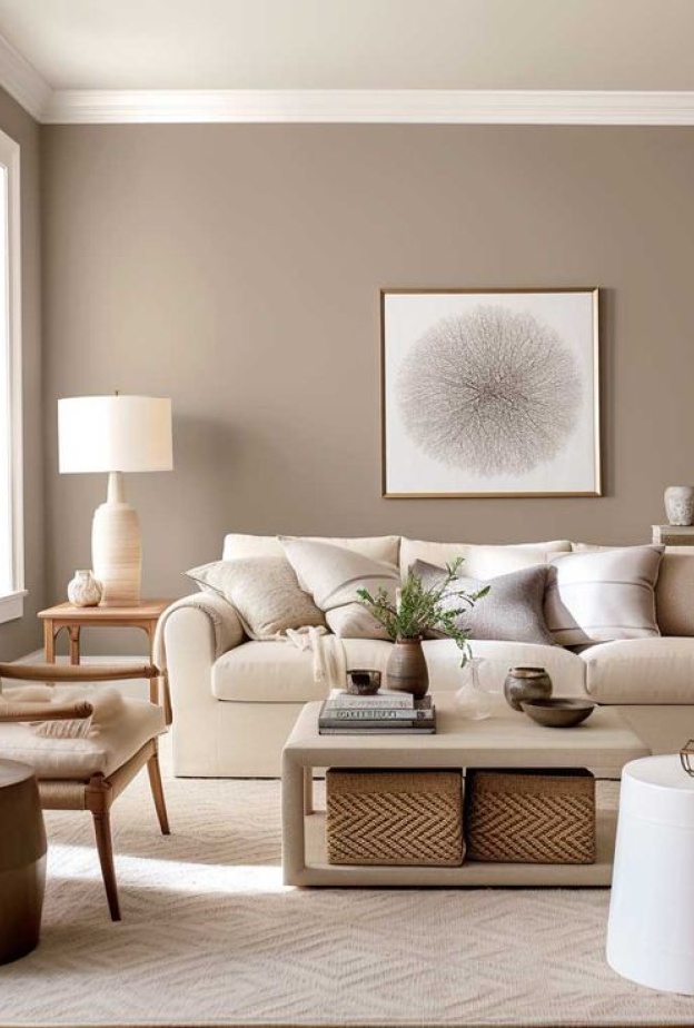 يتصدر لون الـTaupe قائمة صيحات التصاميم الداخلية المنزلية