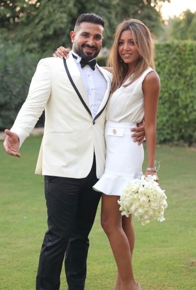 علياء بسيوني وأحمد سعد