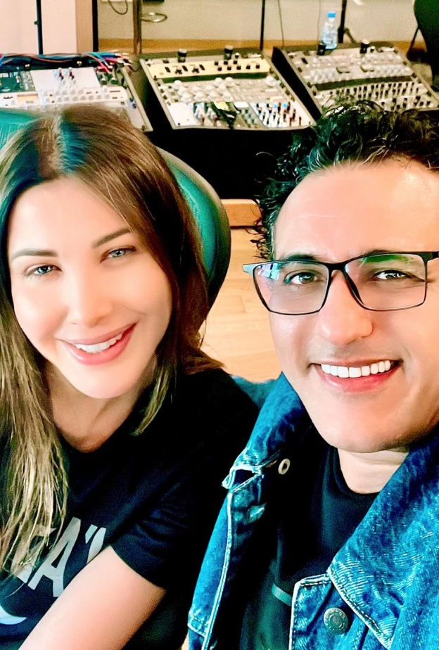 الراحل محمد رحيم مع نانسي عجرم