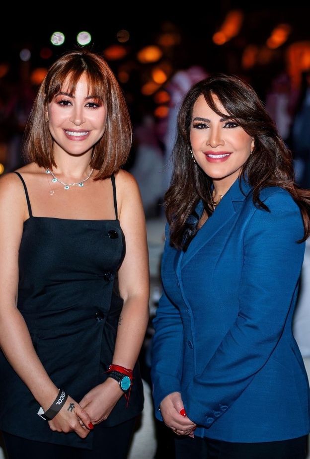 هدى حسين ومنة شلبي