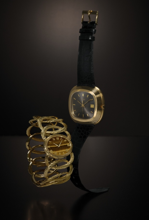 Cuff watch and wristwatch Andy Warhol