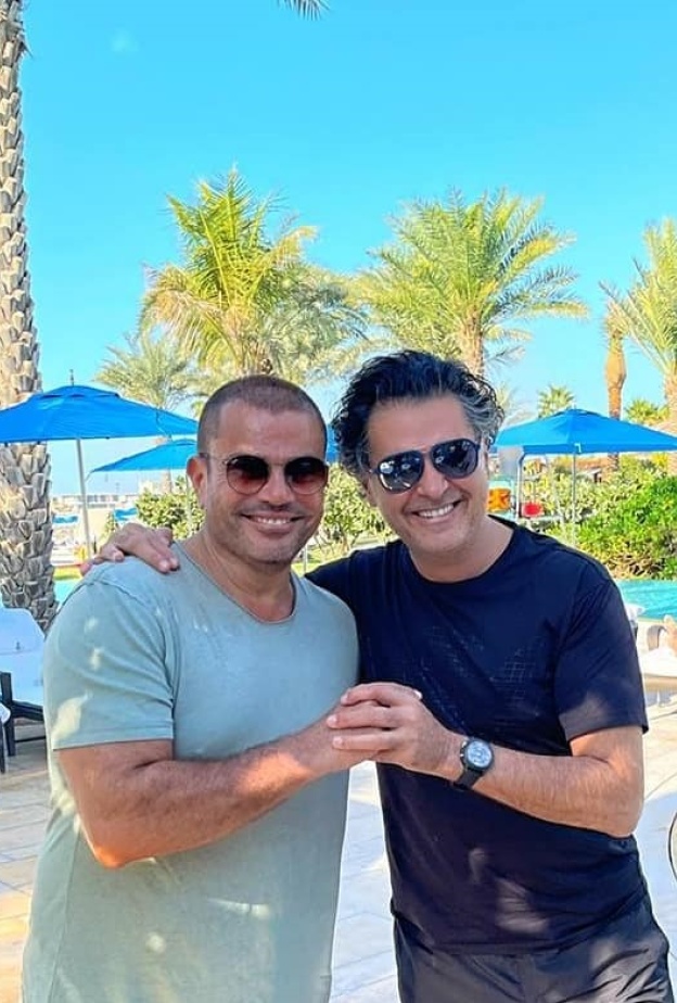 عمرو دياب وراغب علامة