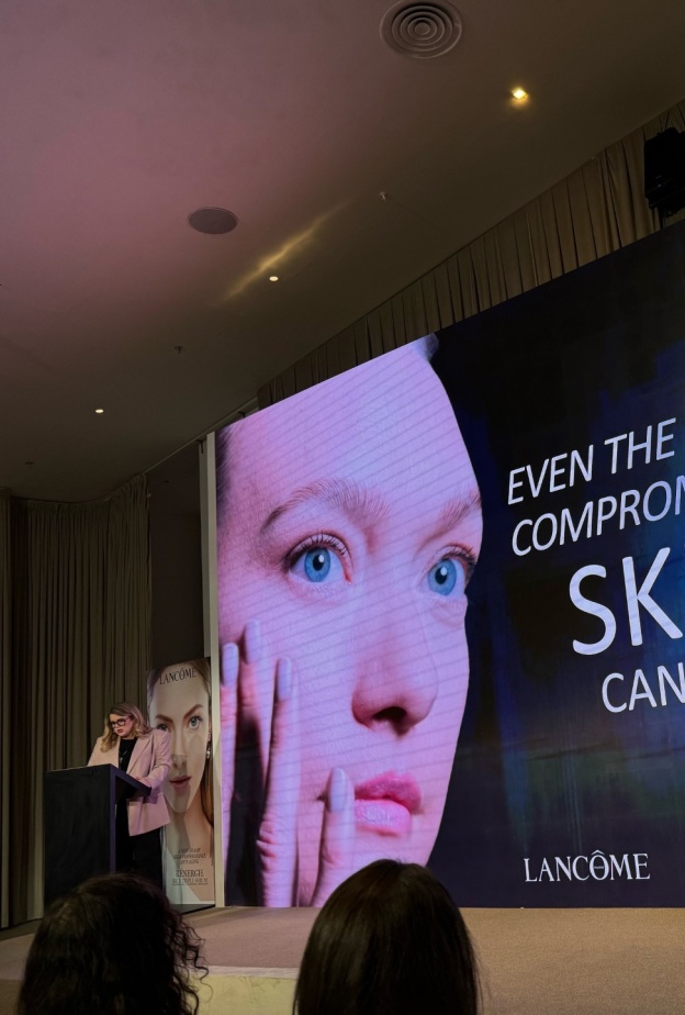 "ماستركلاس" بعنوان "إطلاق العنان لعلم البشرة المتألقة مع لانكوم" في Hia Hub