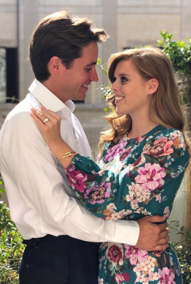 الأميرة بياتريس Princess Beatrice وإدواردو مابيلي موزي Edoardo Mapelli Mozzi