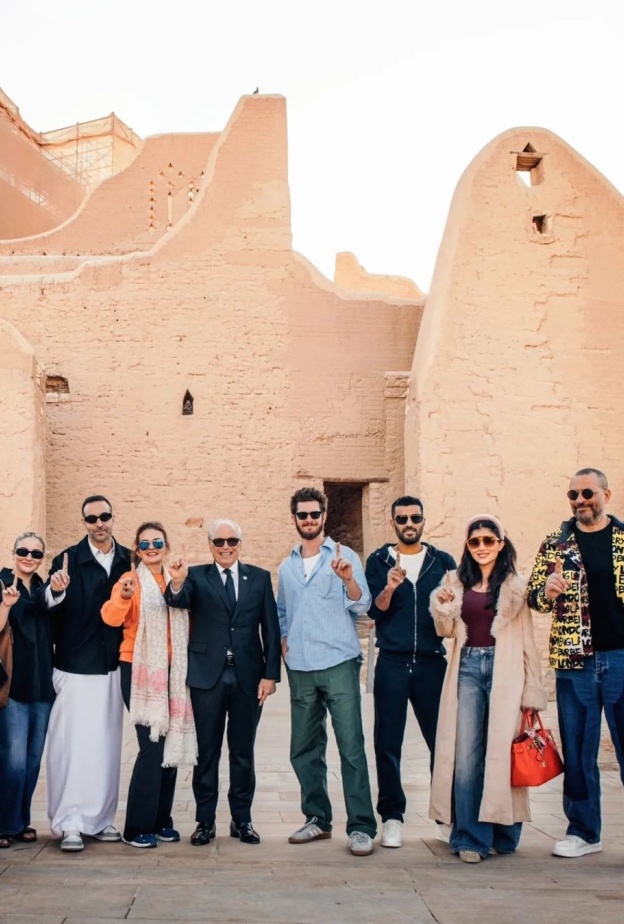 اندرو غارفيلد في الدرعية