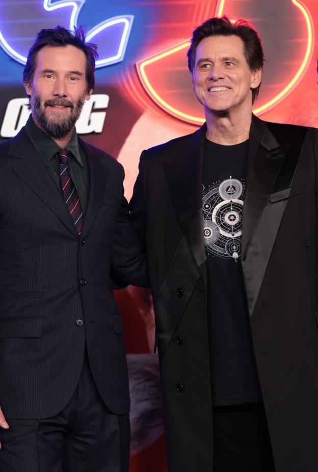 جيم كاري وكيانو ريفز 