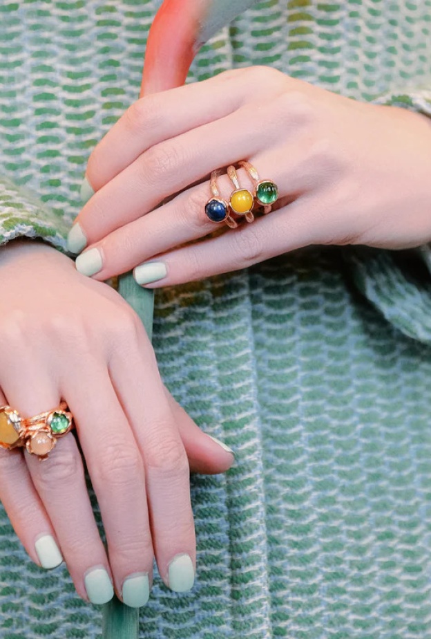 رمزية وفوائد ارتداء خواتم عقيق أصفر