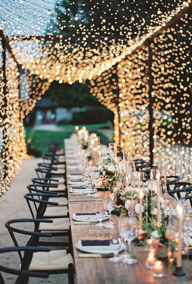 الإضاءة ليلة رأس السنة