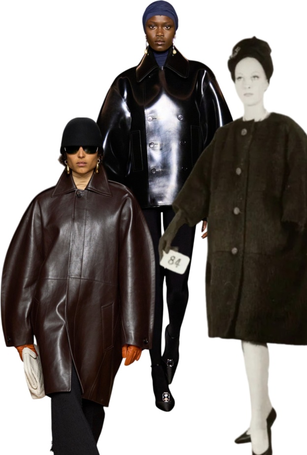 الأكتاف المنحنية قدمها بالنسياغا لأول مرة عام 1959 لتعود من جديد في شتاء 2025