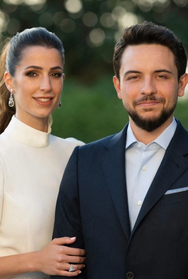 الأمير الحسين والأميرة رجوة يلتقيان بأمير بروناي وزوجته في لندن