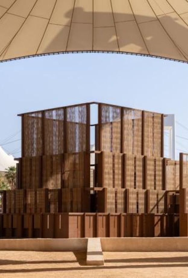 التصميم الفائز بجائزة المصلى
