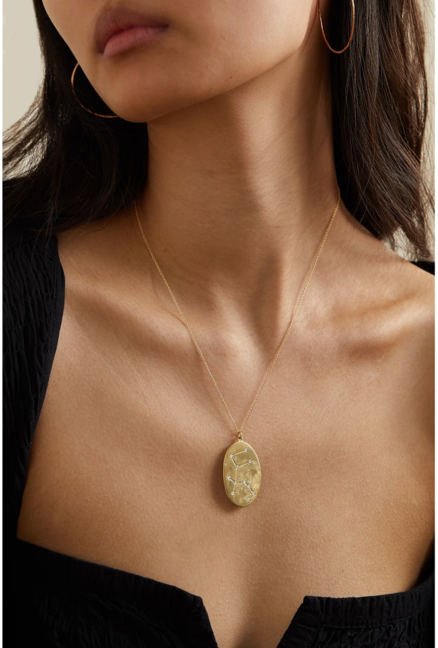 قلادة Zodiac Aquarius من بروك جريكسون Brooke Gregson