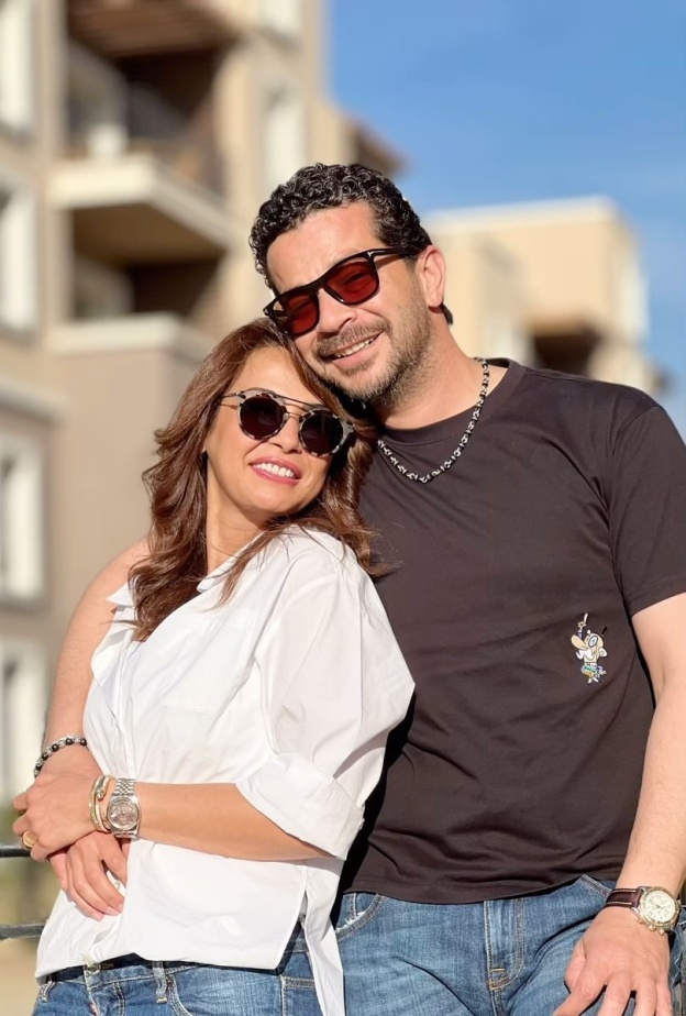 شريف سلامة وداليا مصطفى