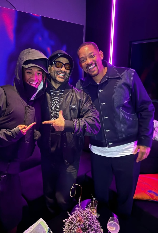 أحمد سعد مع ويل سميث 